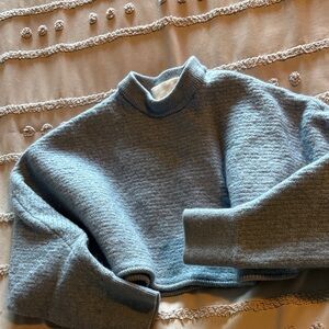 Wilfred Soft Light Blue Crewneck Sweater